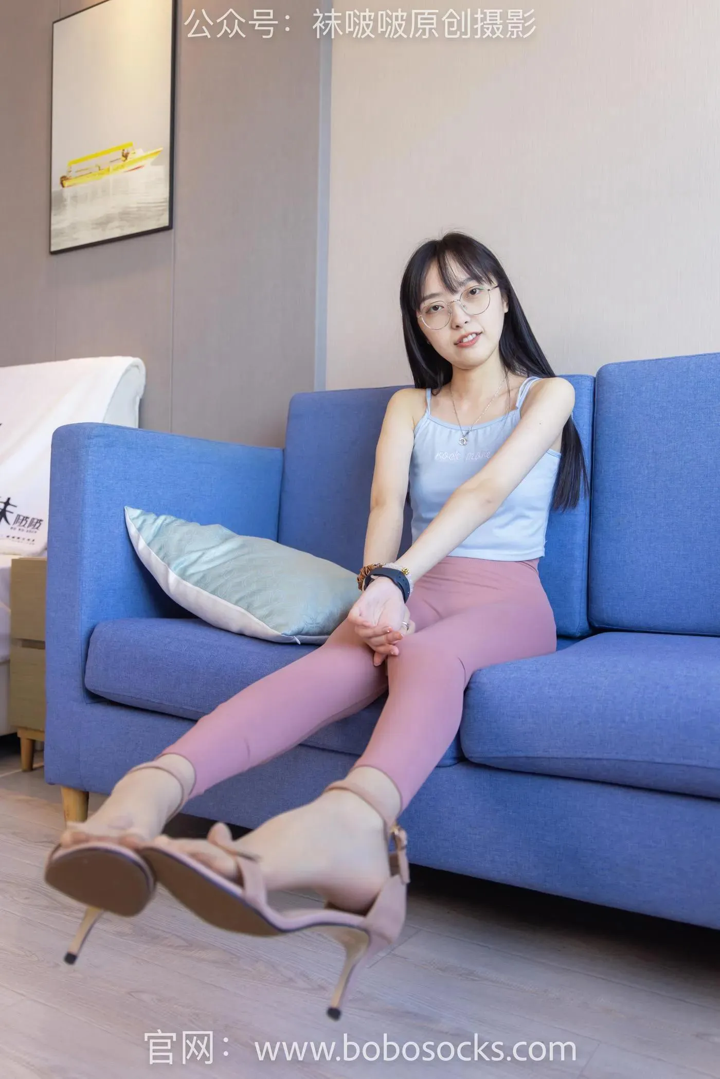 [BoBoSocks袜啵啵]NO.140 稚予-高跟鞋、瑜伽裤裤里丝、肉丝、黑丝 [139P]插图
